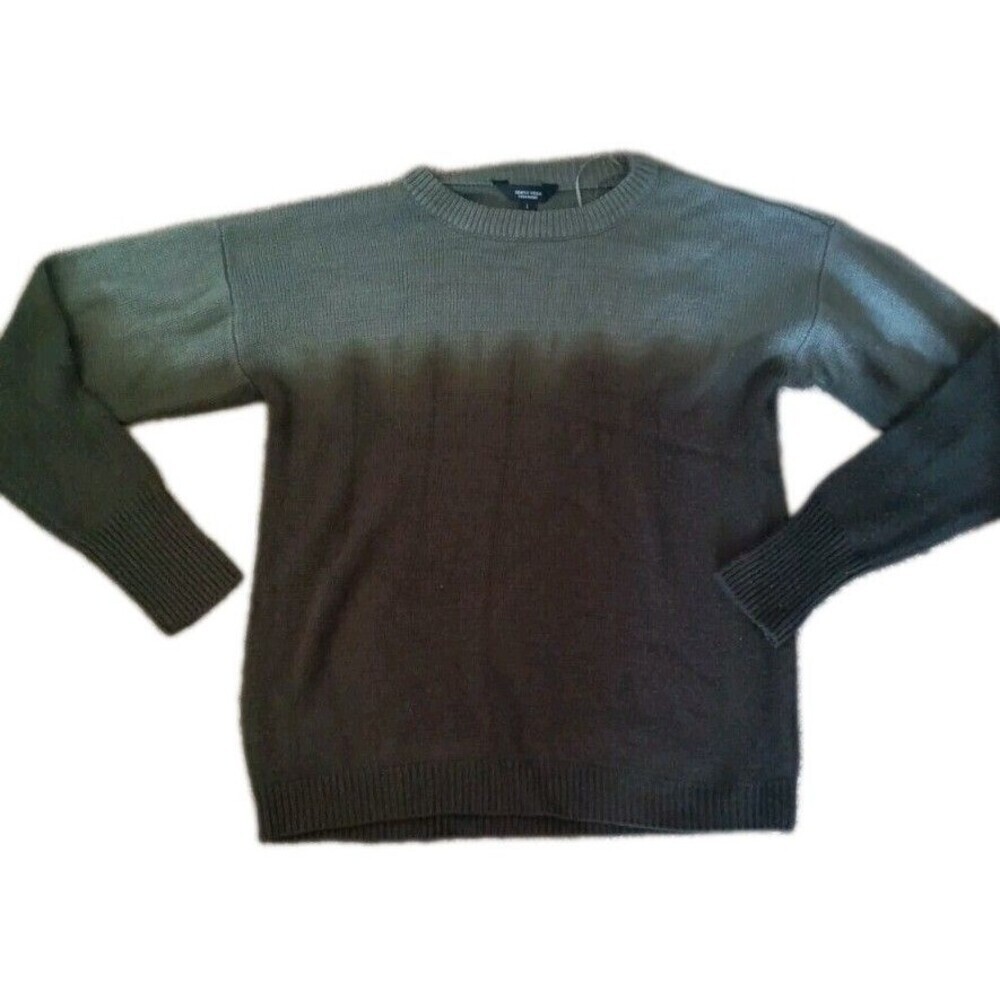Vera Wang SIMPLY VERA Pullover Sweater Sz Large Green Ombre  Womens Contemporary